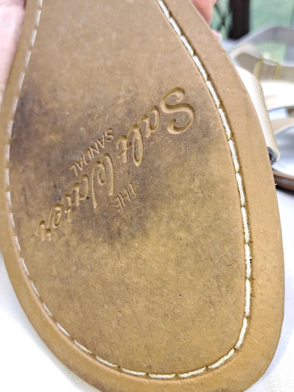 Salt Water Sandals Gold US Womens8-9 - Picture 16 of 16